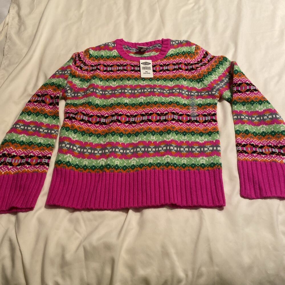 NWT Old Navy Girls Sweater Size XL (12-14)